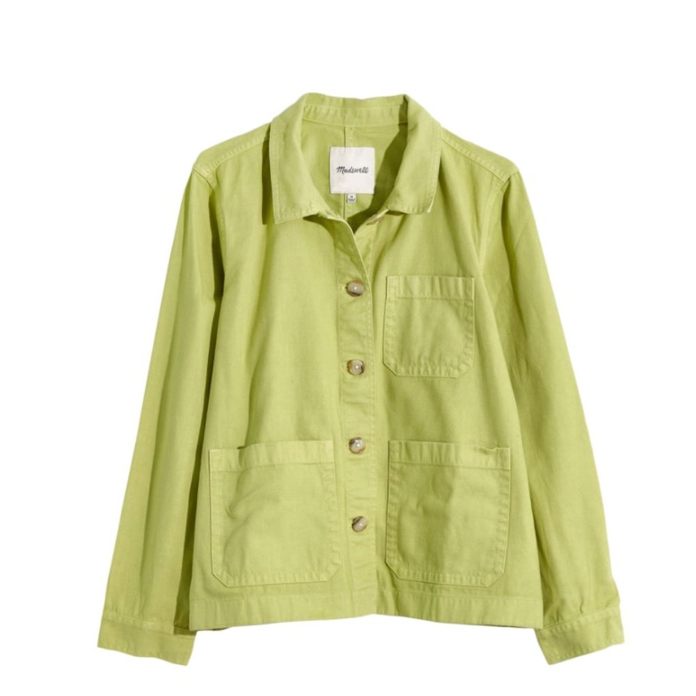 Madewell Garment-Dyed Ashwood Chore Coat